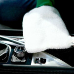 Фото 2 Purestar Cleaning mitt варежка для очистки интерьера, кожи, пластика, белая, 15,5x22 см