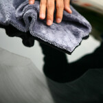 Фото 1 Purestar Plush both side buffing towel  полотенце без окантовки плюшевое микрофибровое сверхмягкое двустороннее 40х40см
