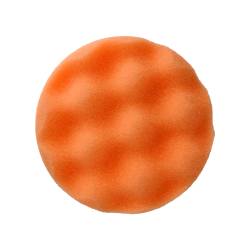 Фото Adolf Bucher полировальный круг, поролоновый, волнистый, жесткий, оранжевый 85 мм