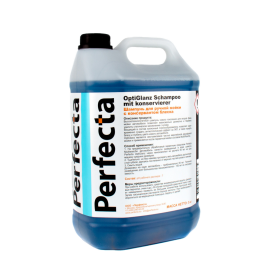 Фото Perfecta OptiGlanz Schampoo mit konservierer состав для второй фазы мойки с консервантом блеска 5 л