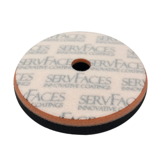 Фото ServFaces Polierschwamm V4 полировальный мягкий круг 136 мм (оранжевый)