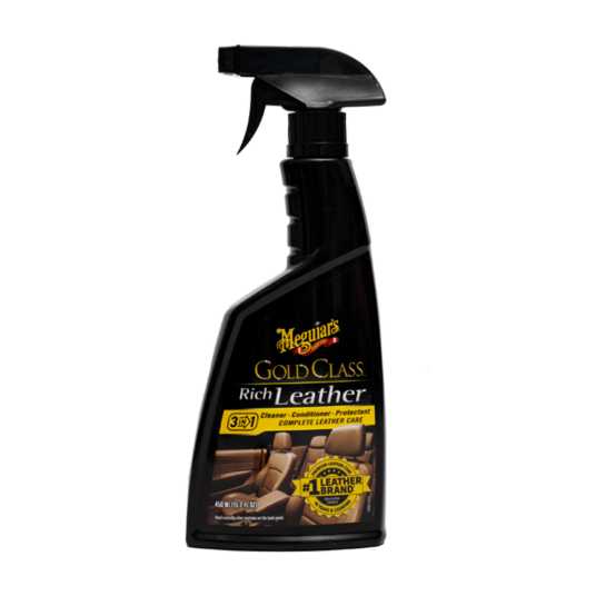 Фото Meguiar's Gold Class Rich Leather очиститель и кондиционер для кожи 450 мл