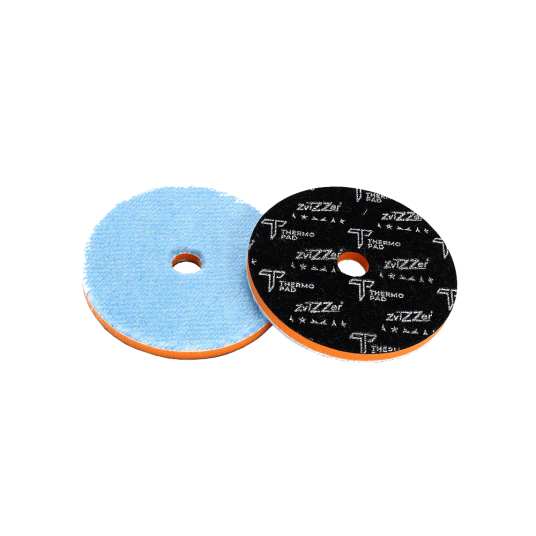 Фото Zvizzer Detailing Thermo  ZV-HW00013015HC круг из натурального и синтетического меха на поролоновой подложке для эксцентриковой машинки 125 мм