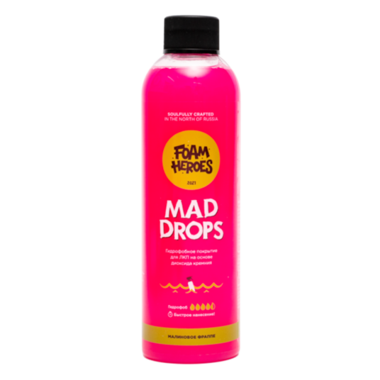 Фото Foam Heroes Mad Drops FHB015 быстрое гидрофобное покрытие для ЛКП  500 мл