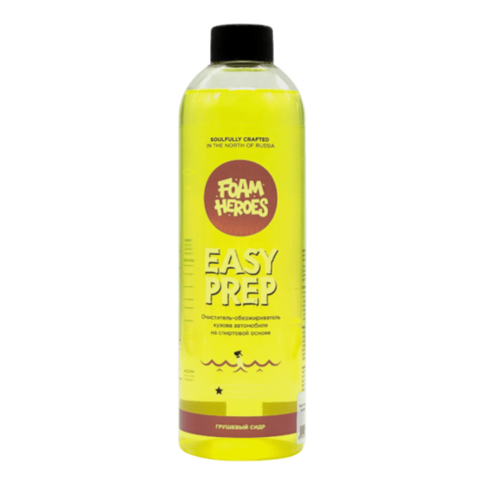 Фото Foam Heroes Easy Prep FHB064 очиститель-обезжириватель на спиртовой основе 500 мл