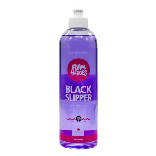 Фото Foam Heroes Black Slipper FHB068 чернение для автомобильных шин Black Slipper 500 мл