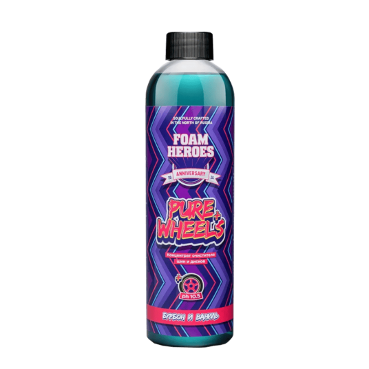 Фото Foam Heroes Pure Wheels+ FHB097 концентрат очистителя шин и дисков 500 мл