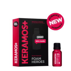 Фото Foam Heroes Keramos+ FHB109 керамическое покрытие для ЛКП автомобиля, 15 мл