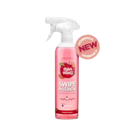 Фото Foam Heroes Swipe Interior FHB106 квик-детейлер для интерьера миндаль и вишня 500 мл