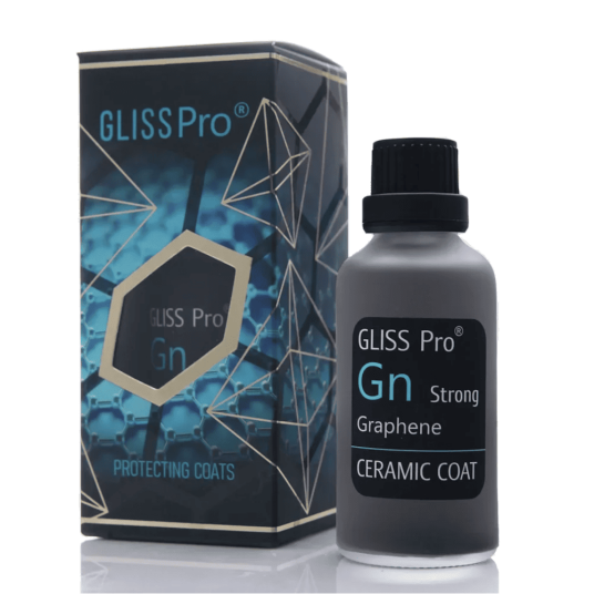 Фото GlissPro Graphene Black GNS50 защитное нанокерамическое покрытие, 50 мл.