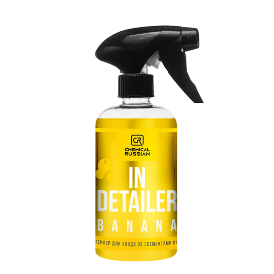 Фото Chemical Russian IN Detailer Banana (аромат банан) CR759 детейлер интерьера, 500 мл