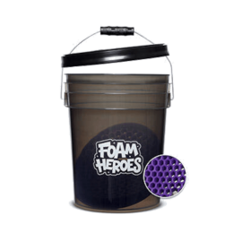 Фото Foam Heroes Detailing Bucket FHT062 ведро с сепаратором и крышкой для детейлинг мойки, 20 л