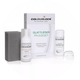 Фото KochChemie COLOURLOCK Glattleder Pflegeset mit Leder Protector набор для очищения и защиты натуральной кожи