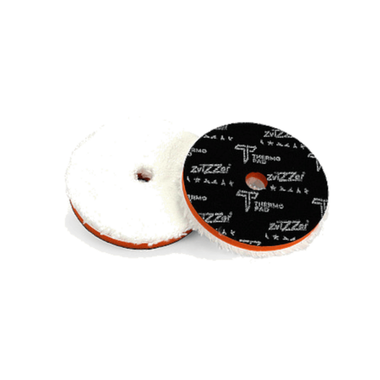 Фото ZviZZer Detailing Thermo ZV-MF00013015HC круг из микрофибры на поролоновой подложке для эксцентриковой машинки 125мм (130/15) Комплект 2 шт.