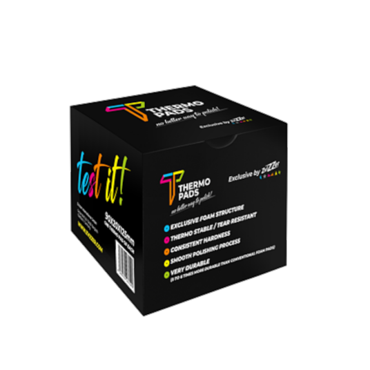 Фото ZviZZer Thermo Detailing Line ZV-BOX90 набор термоустойчивых полировальных кругов разной плотности, 80 мм, 5 шт.