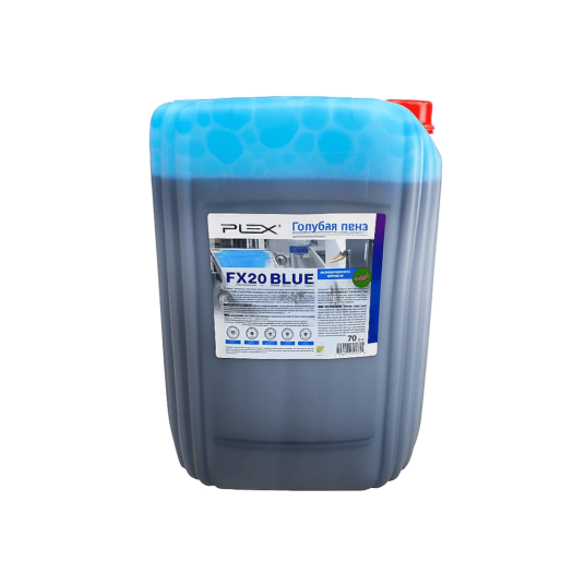 Фото Plex FX20 BLUE средство для бесконтактной мойки автотранспорта 20 кг