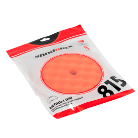 Фото Sandwоx  815.07.150.05 диск полировальный поролоновый, средней жесткости, рельефный, оранжевый, липучка,150