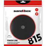 Фото 1 Sandwоx 815.07.150.09 Диск полировальный поролоновый, мягкий, гладкий, черный, 150 мм