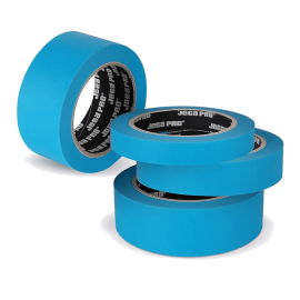 Фото JetaPro Azur 58490/25 лента маскирующая, 90°С-30 мин, голубая, 25 мм x 40 м