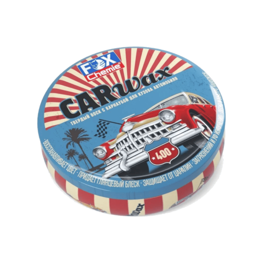 Фото FOX Chemie LMF86 твердый воск с карнаубой для кузова автомобиля