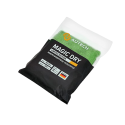 Фото MAGIC DRY Au-249g микрофибровое полотенце для сушки авто, зелёное, 50*80 см, 600 гр/м2