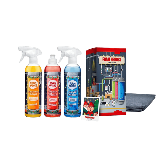 Фото Foam Heroes New Year Kit 2026 FHL023 новогодний подарочный набор лимитированной автокосметики