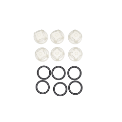 Фото Комплект клапанов помпы для HAWK 6шт (клапана + уплотнительные кольца), для серий NMT, NPM