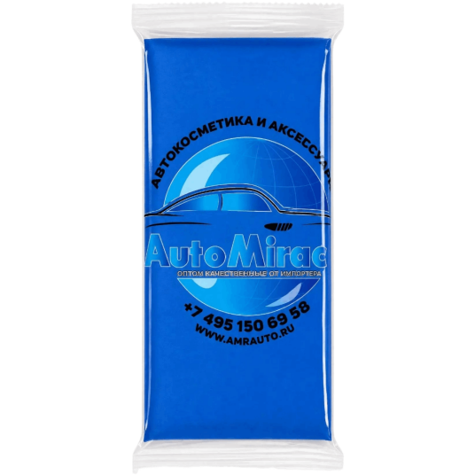 Фото AutoMagic Clay Bar Blue глина малоабразивная синяя 100 г