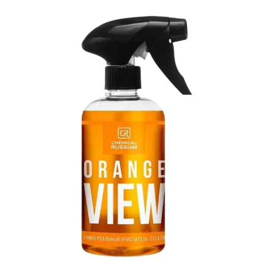 Фото Chemical Russian Orange View CR688 универсальный очиститель стекол, 500 мл