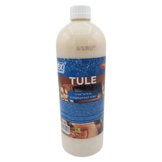 Фото PLEX TULE 1 очиститель кондиционер кожи, 1 л