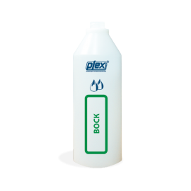 Фото Plex бутылка пластиковая с градуировкой (воск) 1 л